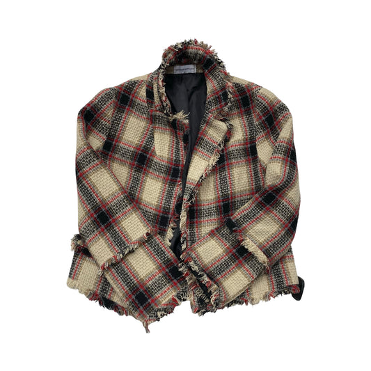 Jacket Other By Cmc In Plaid Pattern, Size:M