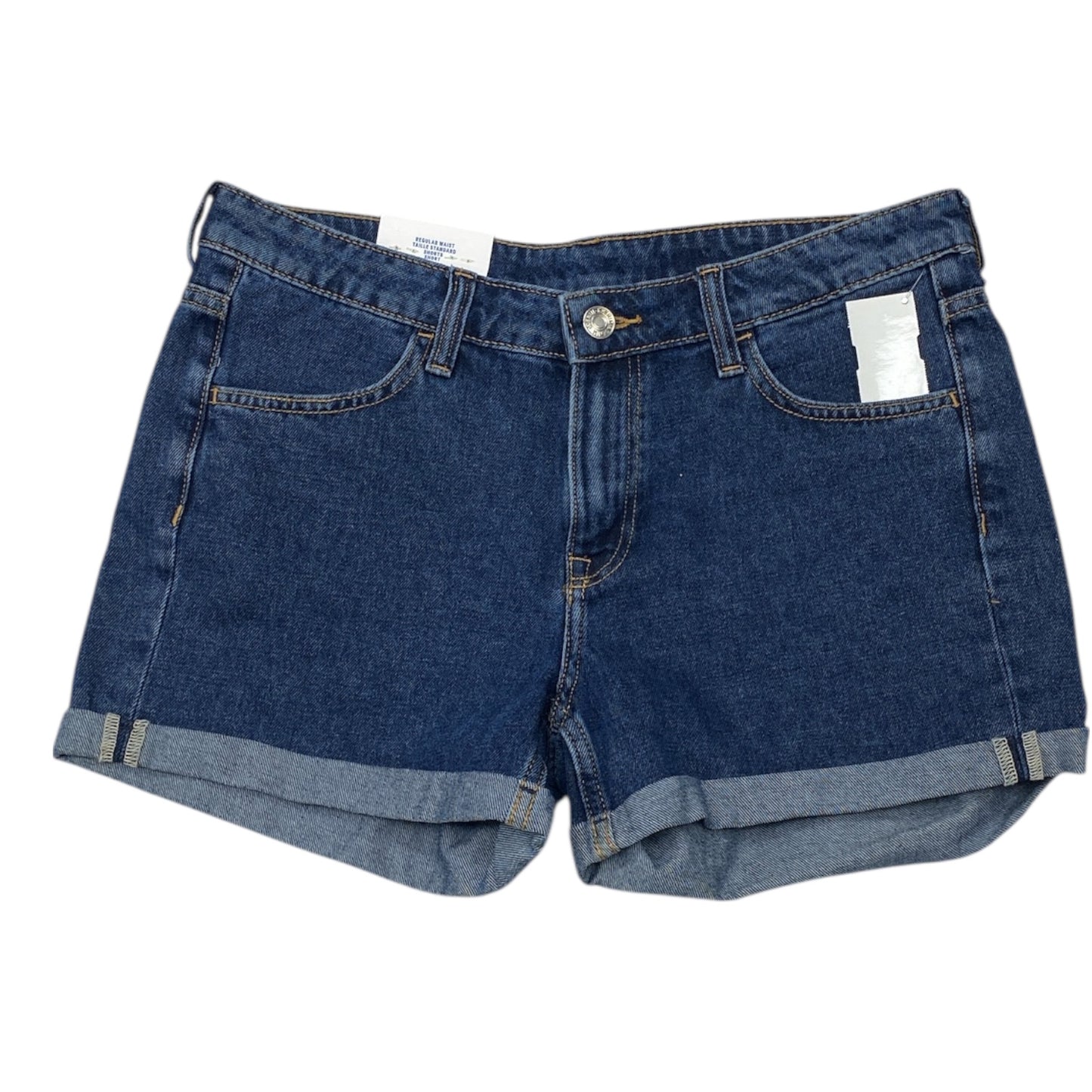 Shorts By H&M In Blue Denim, Size:8