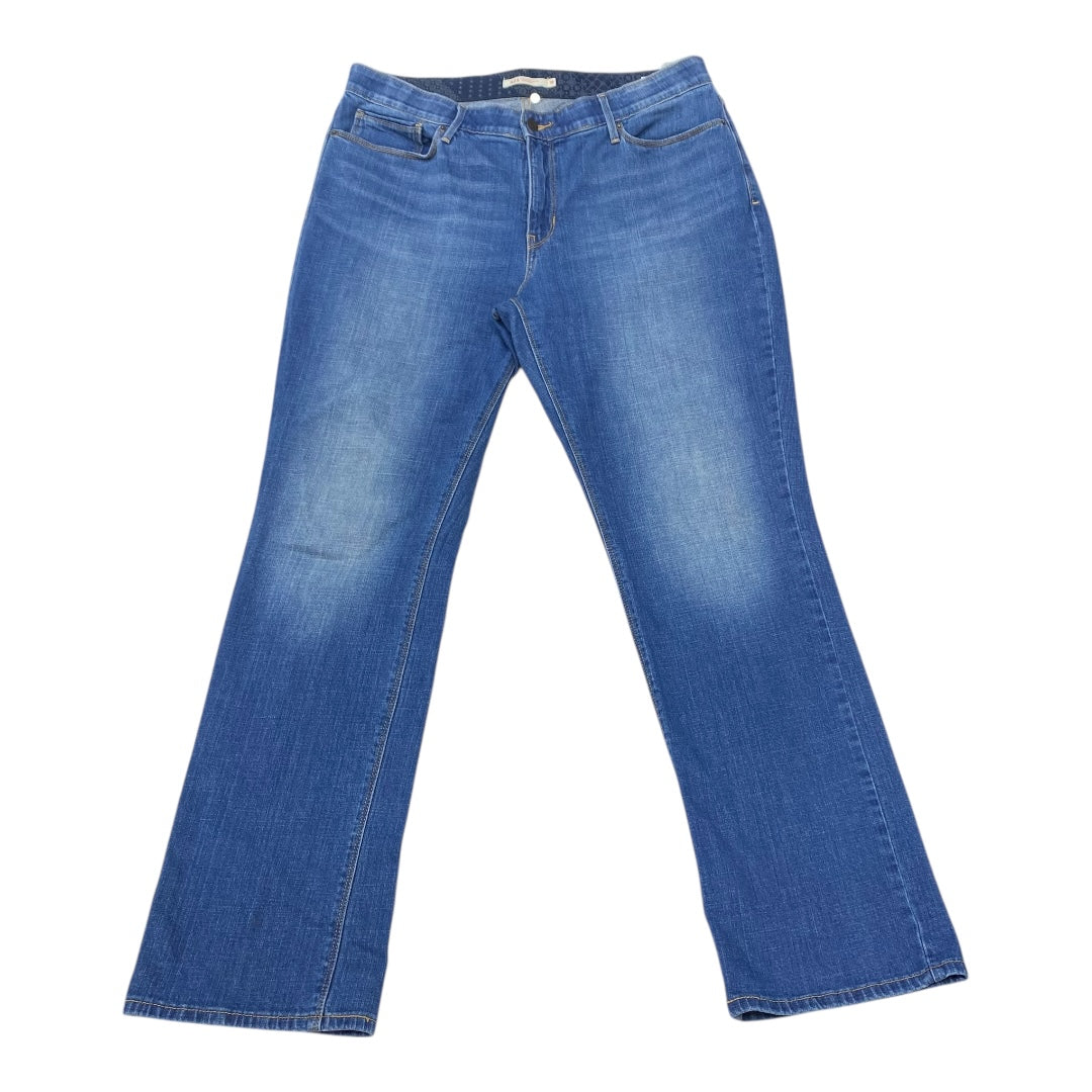 Jeans Straight By 525 In Blue, Size:16
