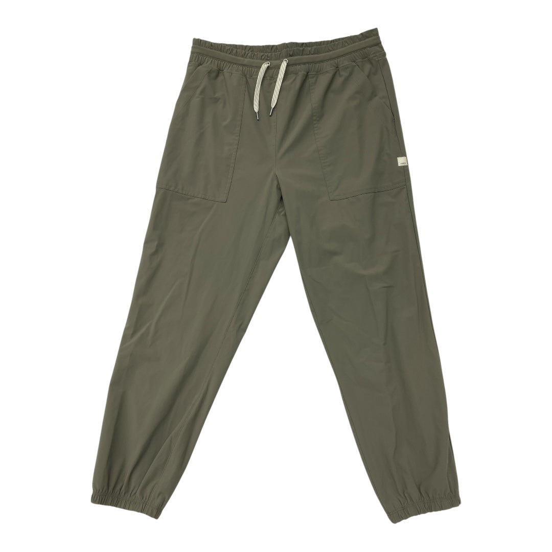 Athletic Pants By Vuori In Green, Size:L