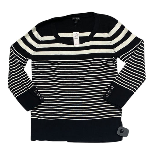 Sweater By Talbots In Black & White, Size:Xs