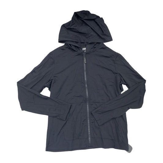 Athletic Jacket By Lands End In Black, Size:M