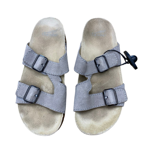 Sandals Flats By Dansko In Grey, Size:7