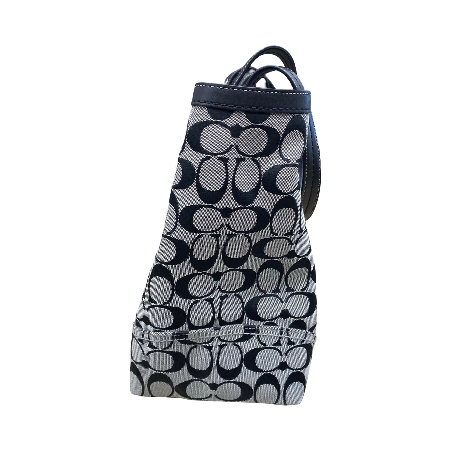 Handbag Designer By Coach In Black, Size:Medium