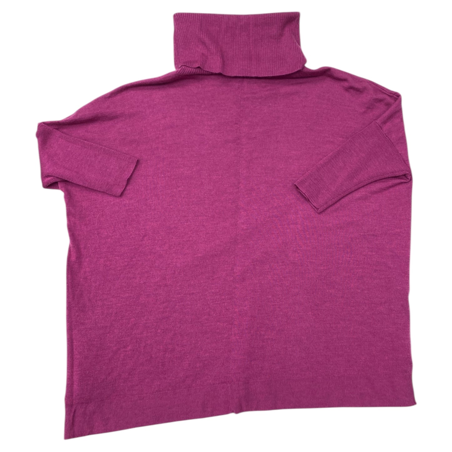 Sweater Designer By Eileen Fisher In Purple, Size:L