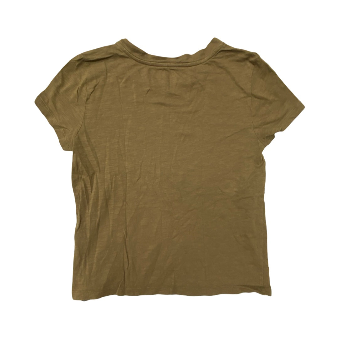 Top Ss Designer By Eileen Fisher In Brown, Size:Xs
