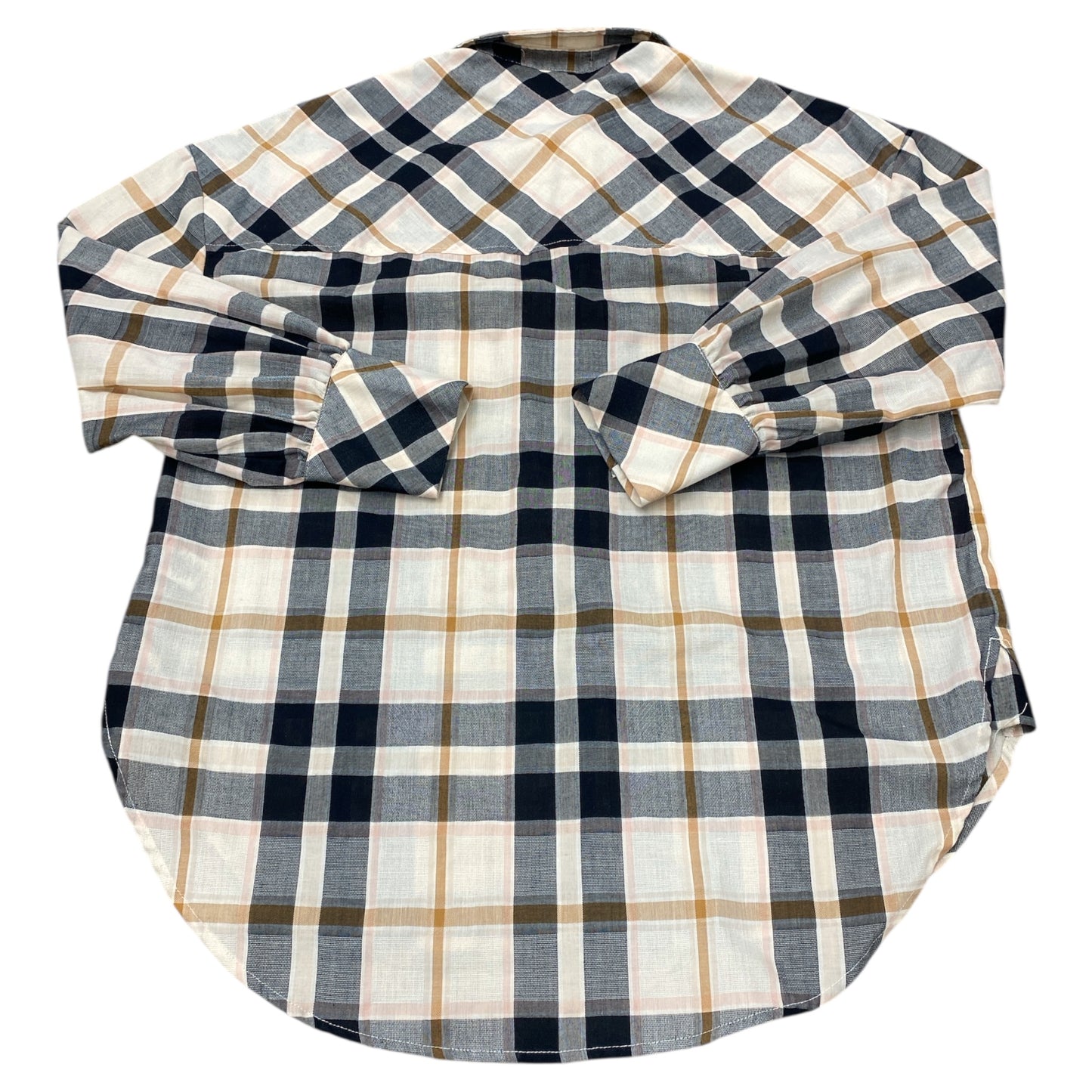 Top Ls By Sanctuary In Plaid Pattern, Size:M