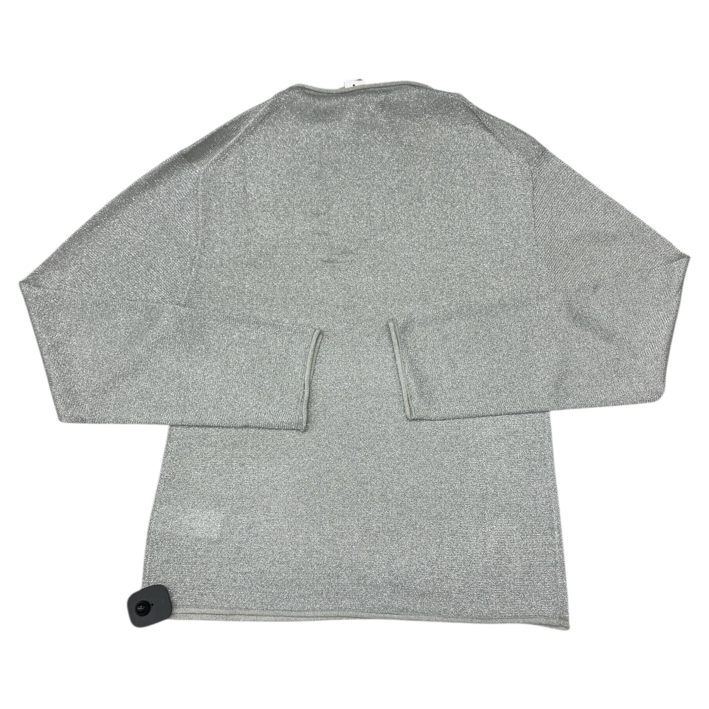 Top Ls By J. Crew In Silver, Size:L