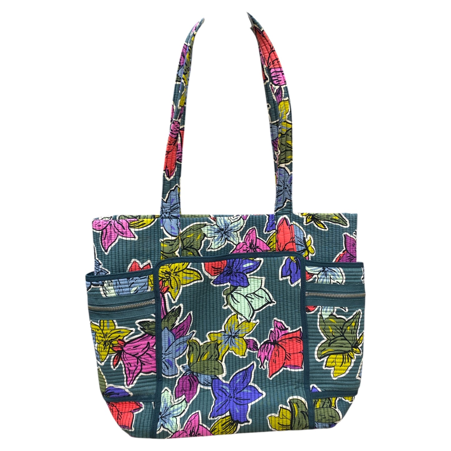 Handbag By Vera Bradley In Multi, Size:Medium