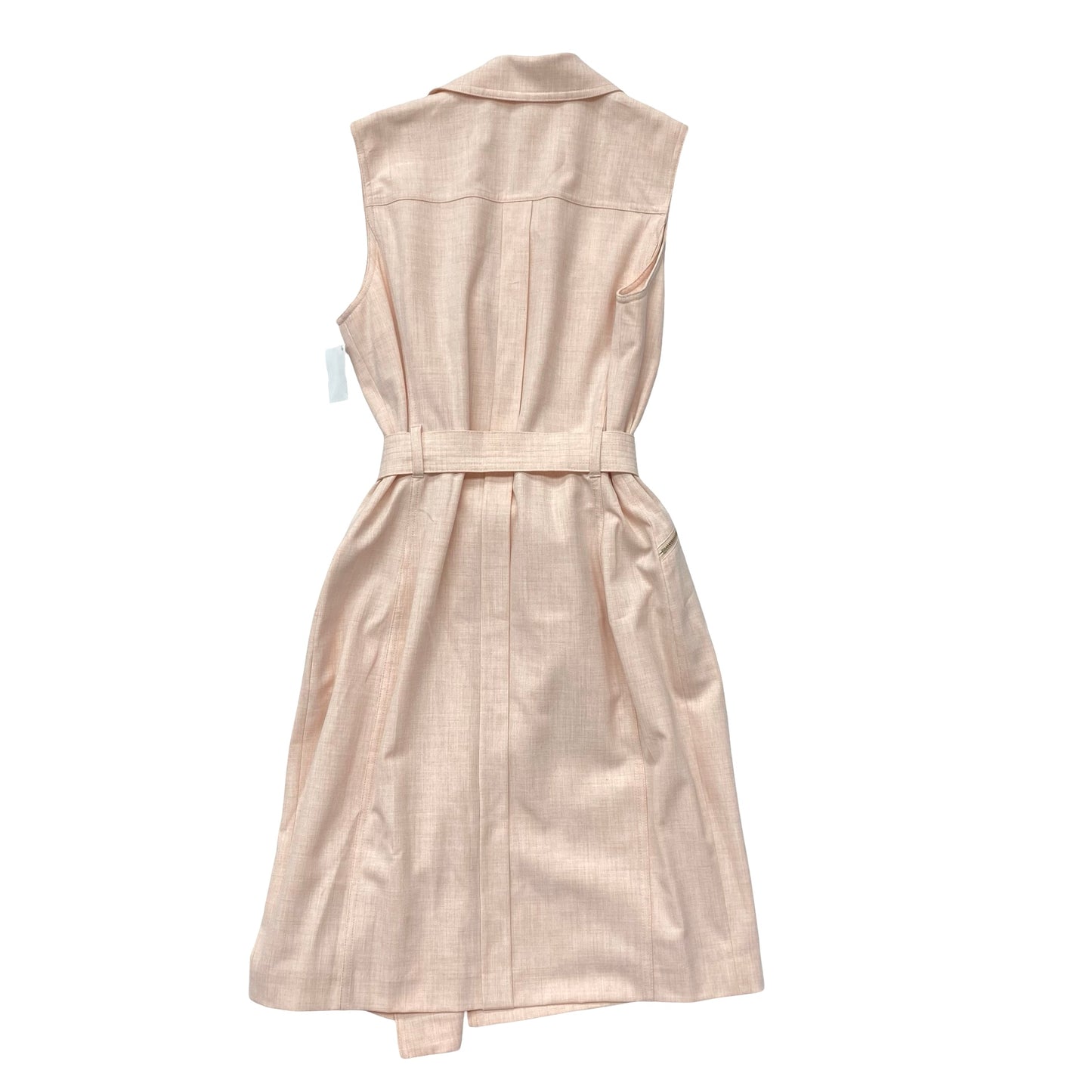 Dress Casual Midi By Calvin Klein In Pink, Size:10