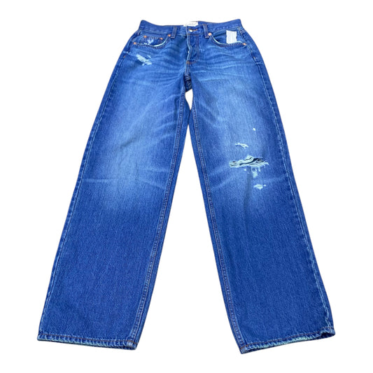 Jeans Straight By Universal Thread In Blue, Size:2