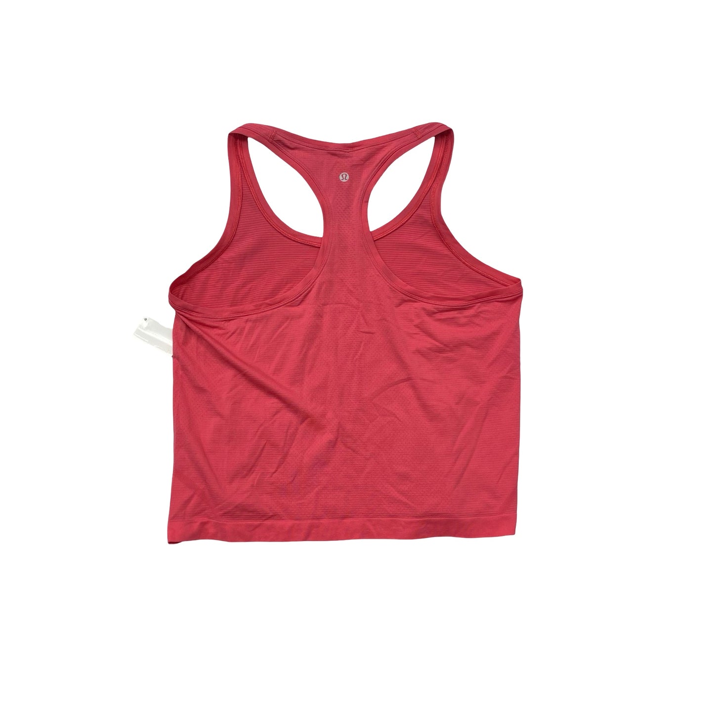 Athletic Tank Top By Lululemon In Pink, Size:12