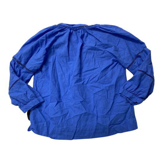 Top Ls By Loft In Blue, Size:Xsp