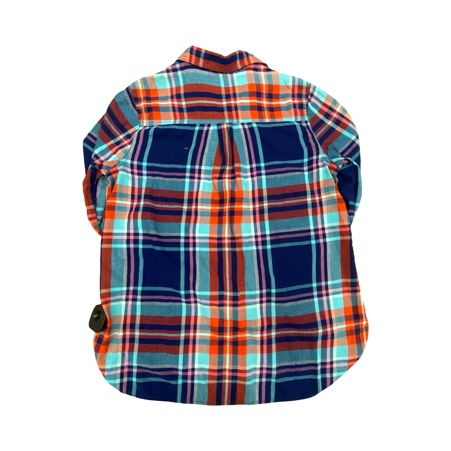 Top Ls By Old Navy In Plaid Pattern, Size:M