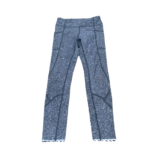 Athletic Leggings By Lululemon In Black & White, Size:4