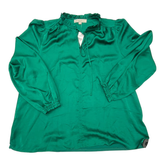 Top Ls By Loft In Green, Size:Xl