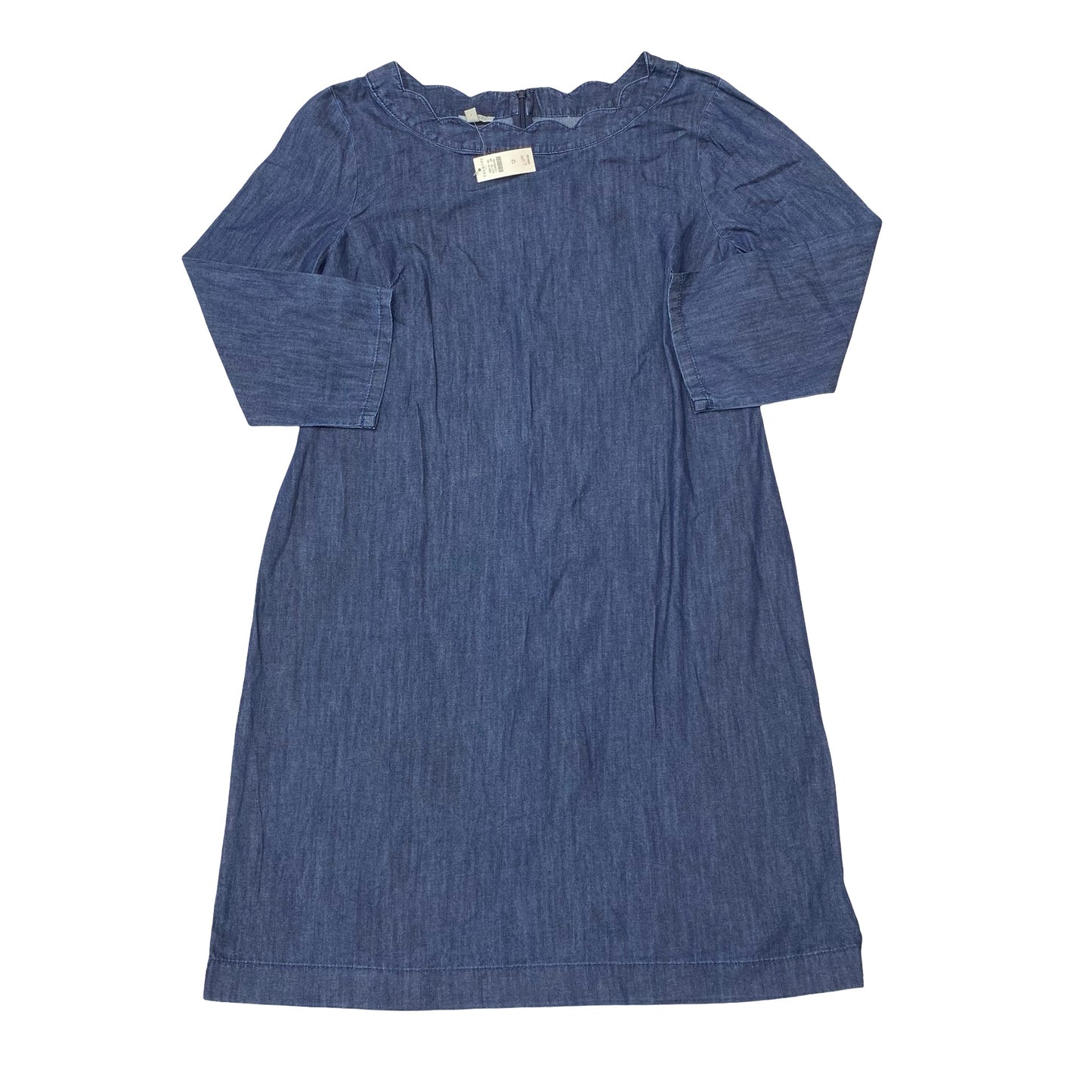 Dress Casual Midi By Talbots In Blue, Size:12