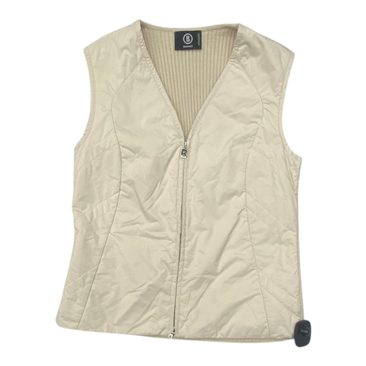 Vest Puffer & Quilted By Bogner In Beige, Size:S