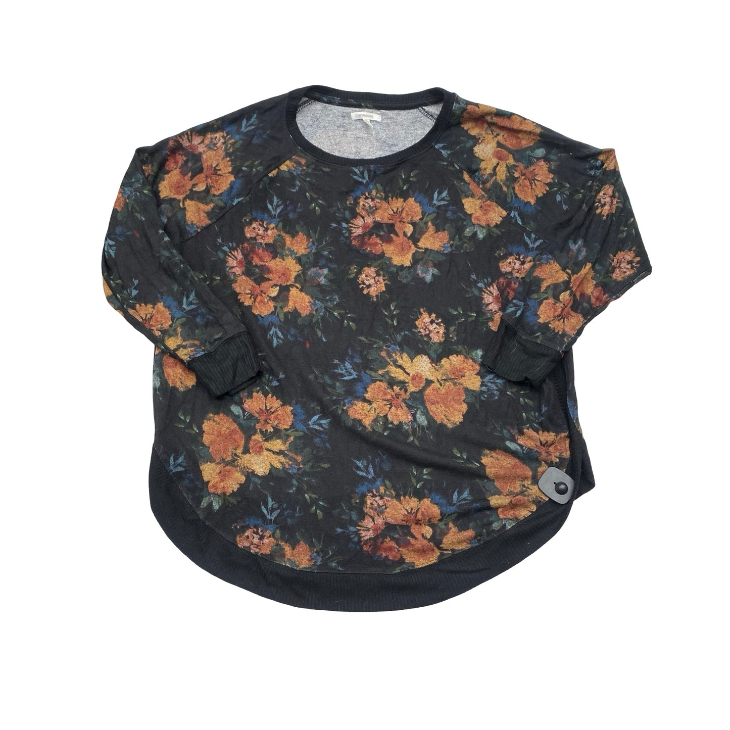Sweater By Maurices In Floral Print, Size:1X