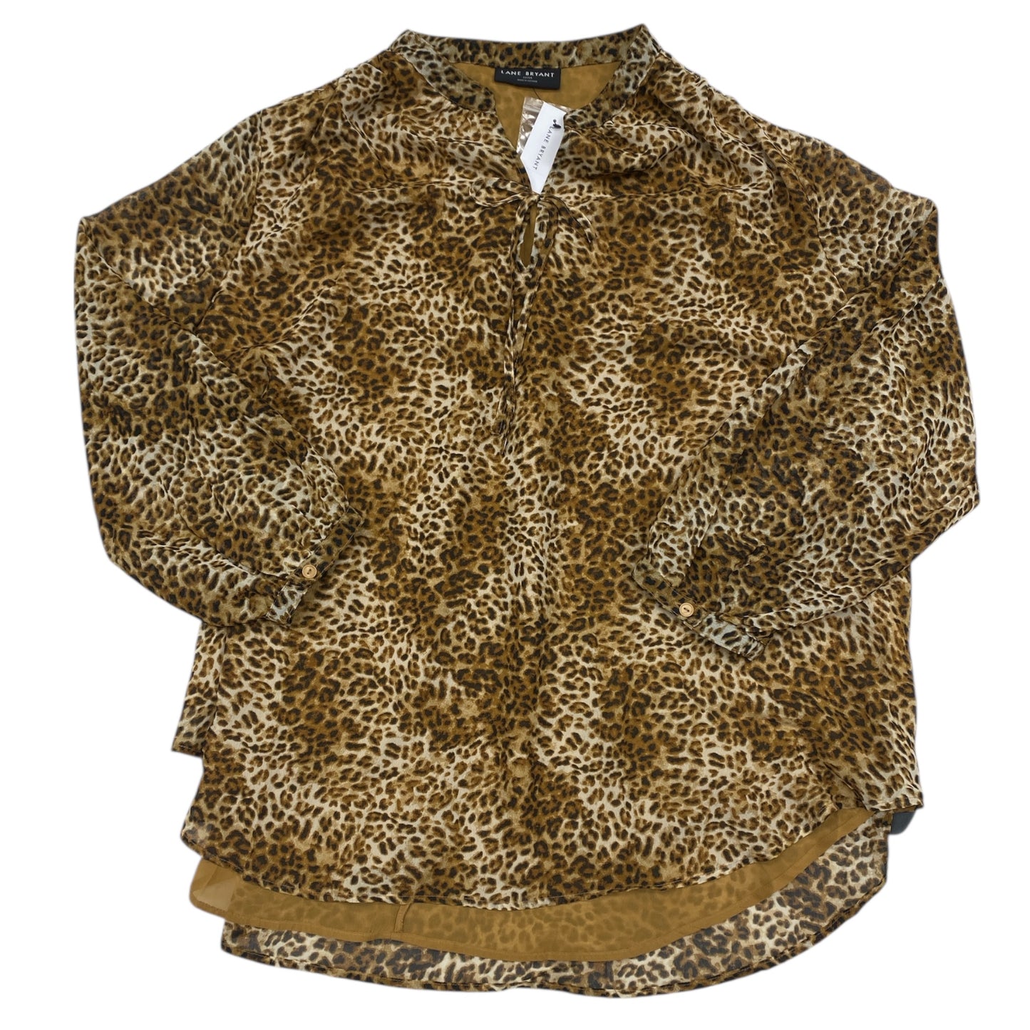 Top Ls By Lane Bryant In Animal Print, Size:3X