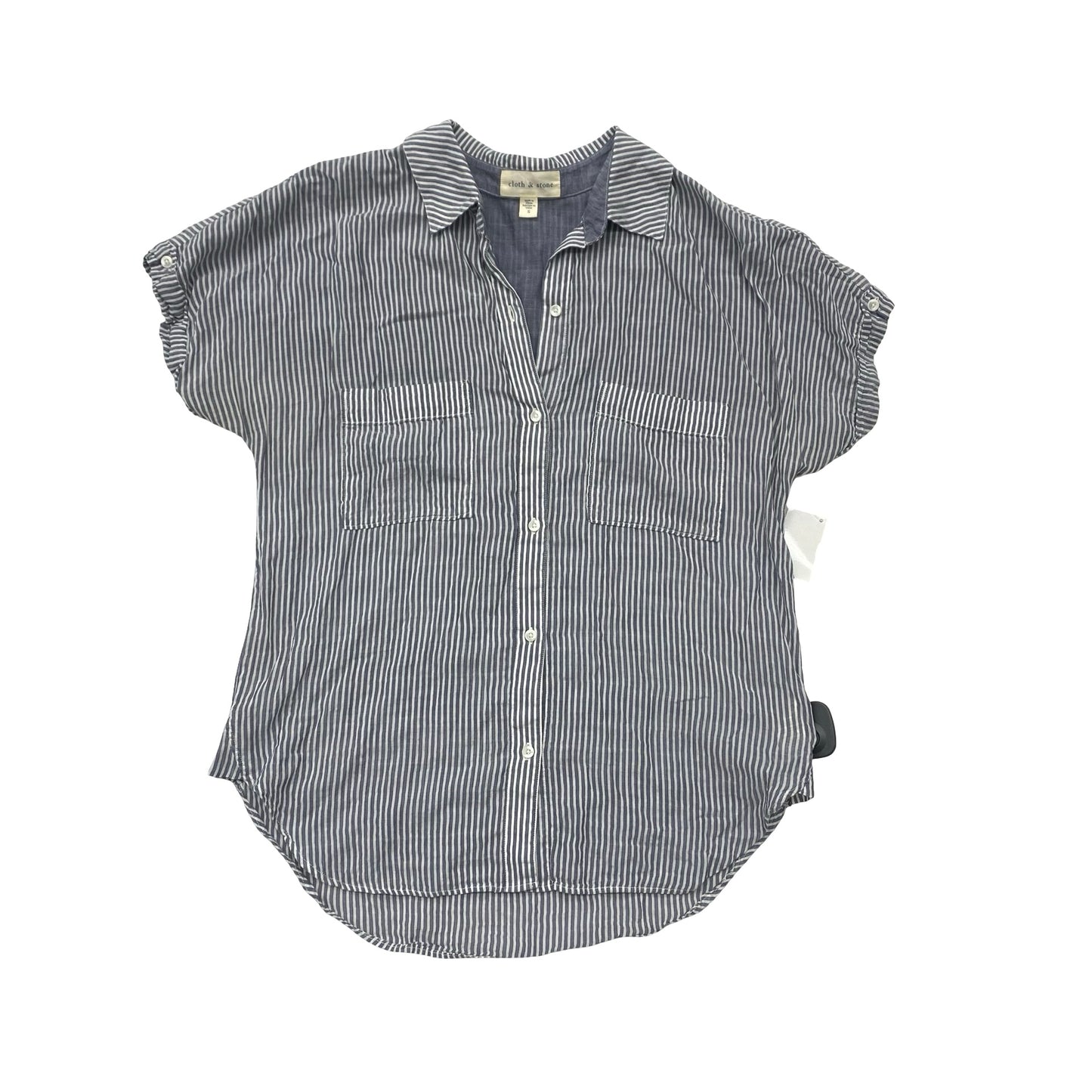 Top Ss By Cloth & Stone In Striped Pattern, Size:S