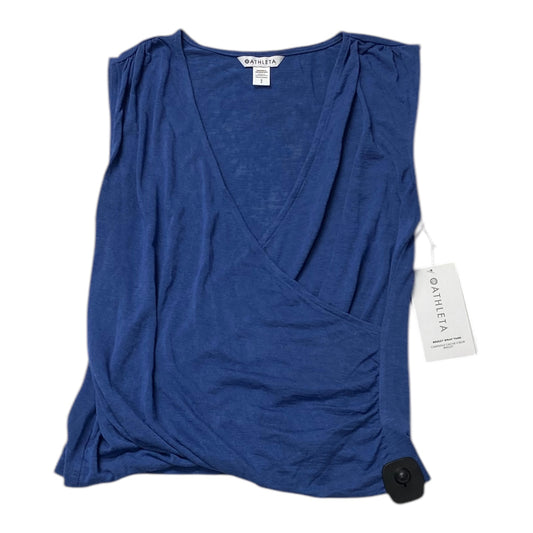 Athletic Tank Top By Athleta In Navy, Size:S