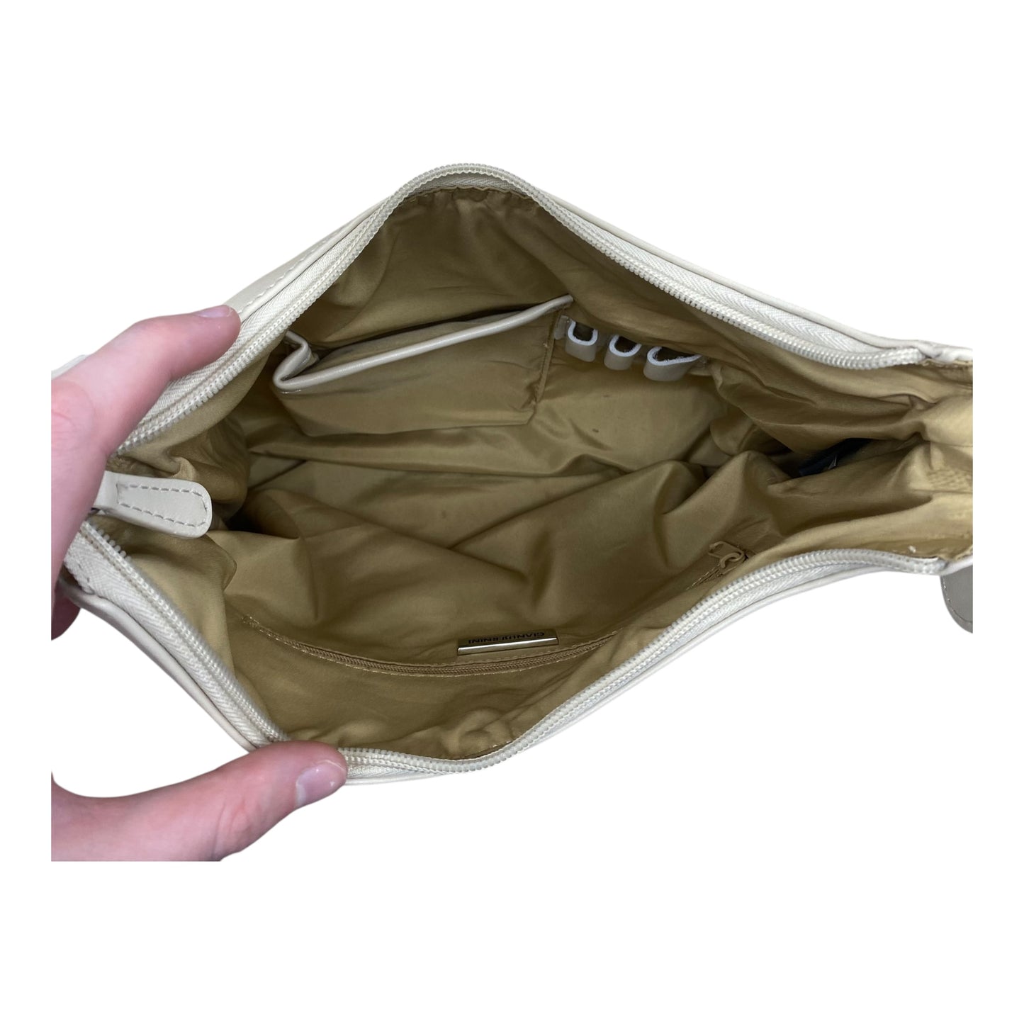 Handbag By Giani Bernini In Ivory, Size:Small