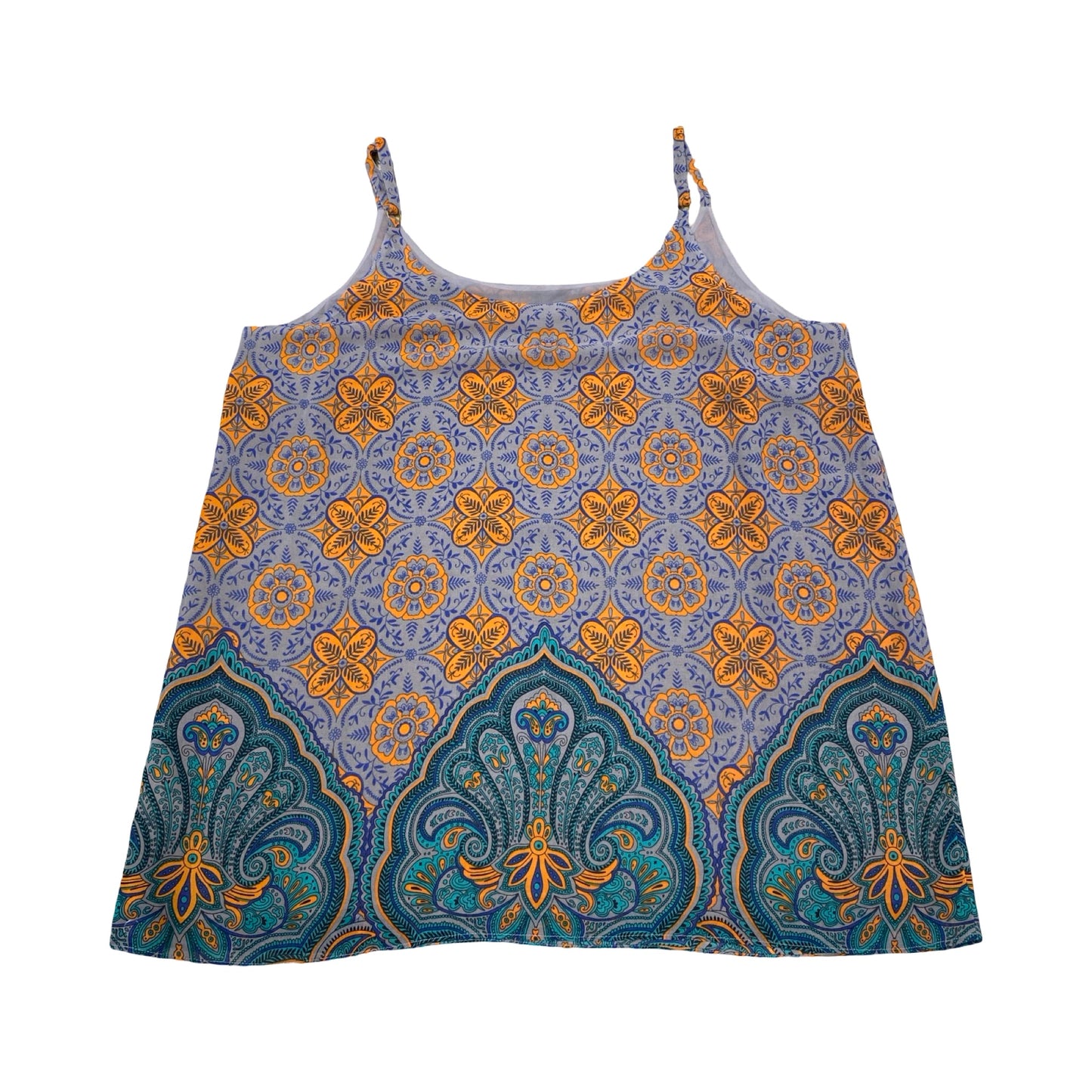 Top Sleeveless By Cabi In Multi, Size:Xl