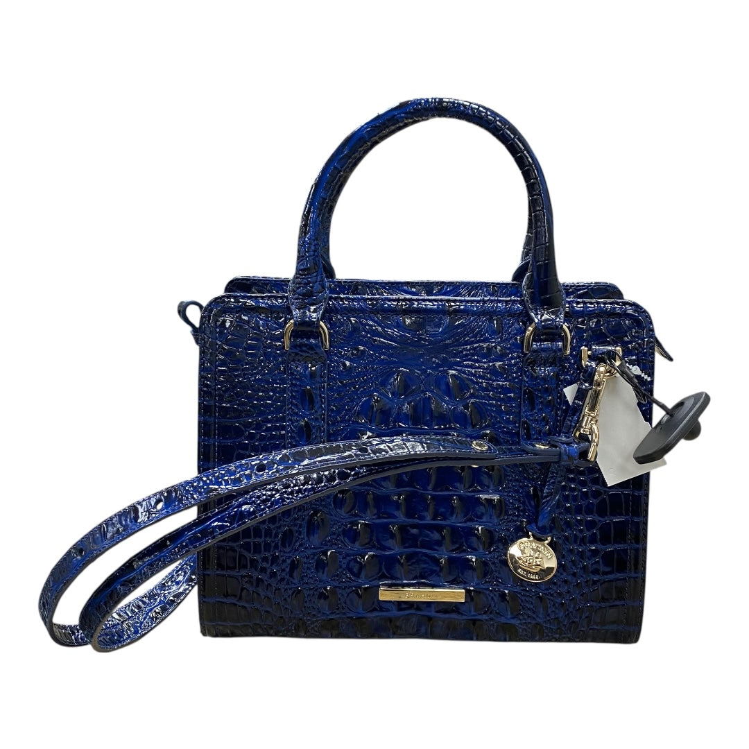 Handbag Designer By Brahmin In Blue, Size:Medium