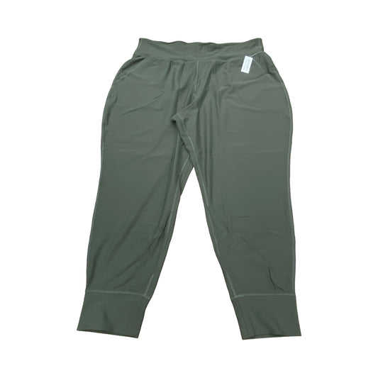 Athletic Pants By Old Navy In Green, Size:Xxl