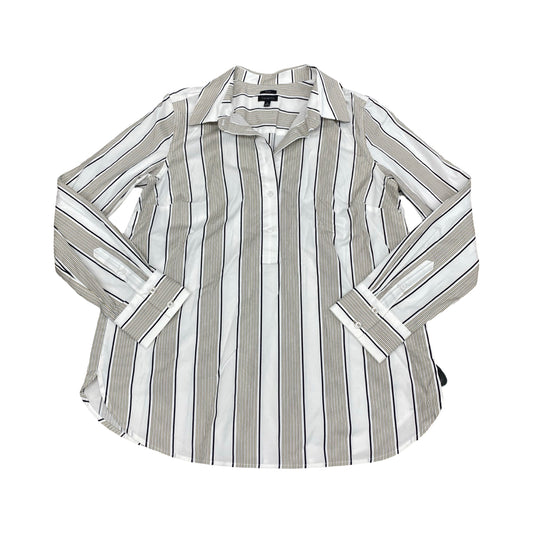 Top Ls By Talbots In Striped Pattern, Size:M