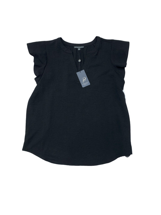 Top Sleeveless By Adrianna Papell In Black, Size:M