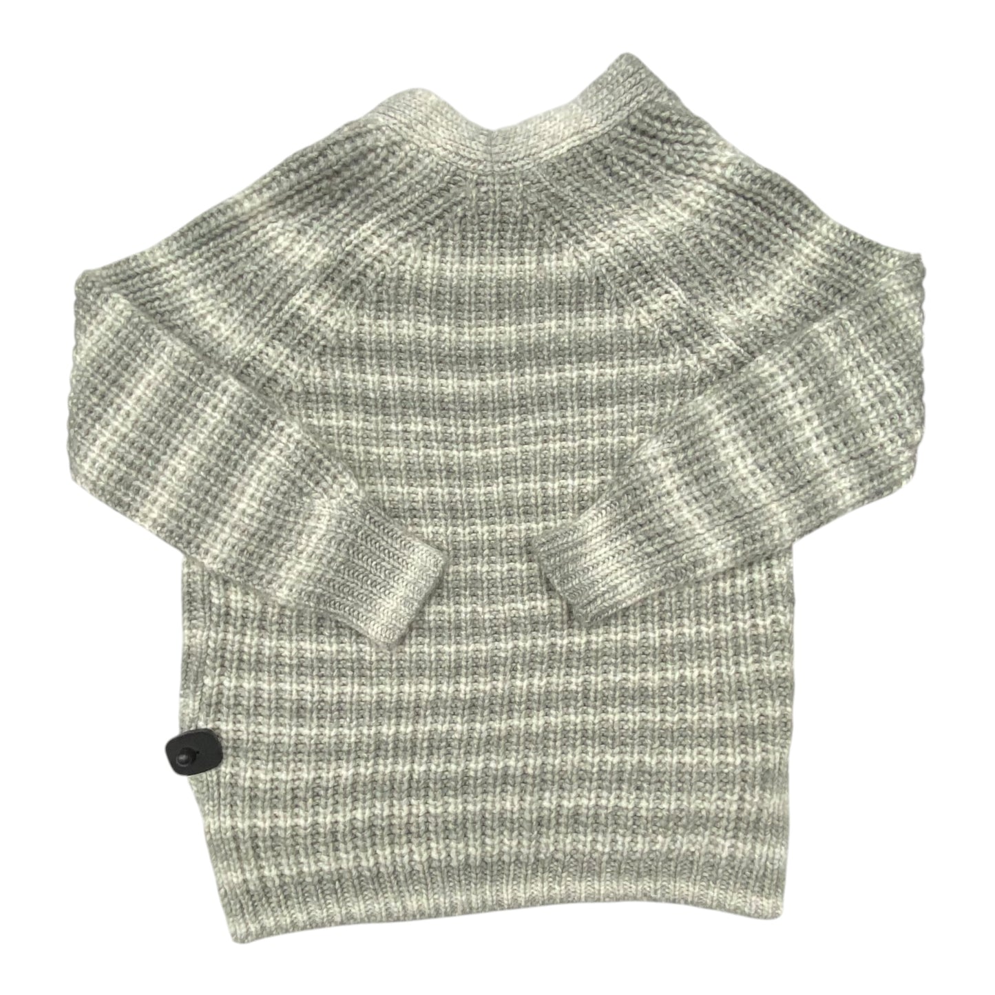 Sweater Cardigan By Loft In Grey, Size:M