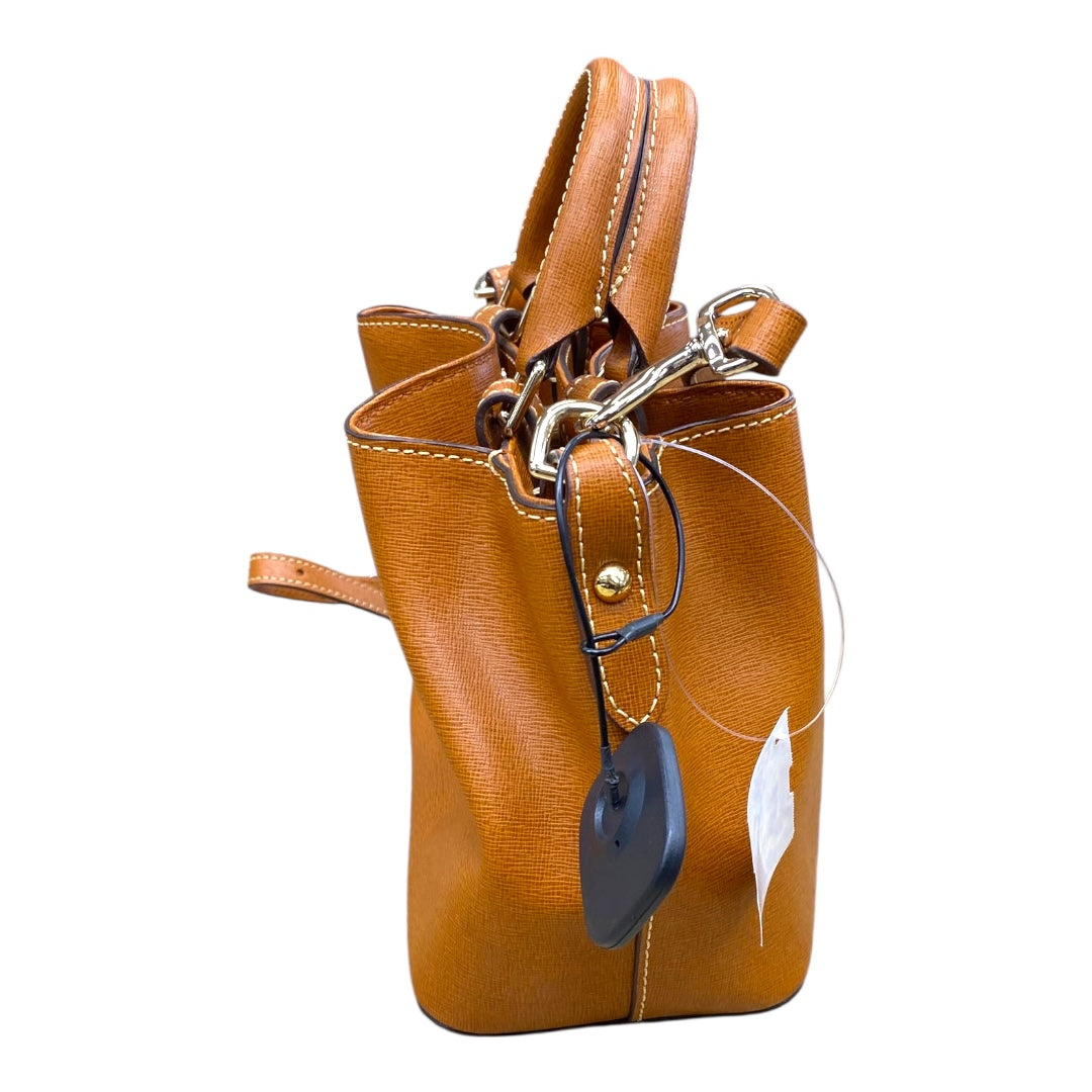 Handbag Designer By Dooney And Bourke In Brown, Size:Small