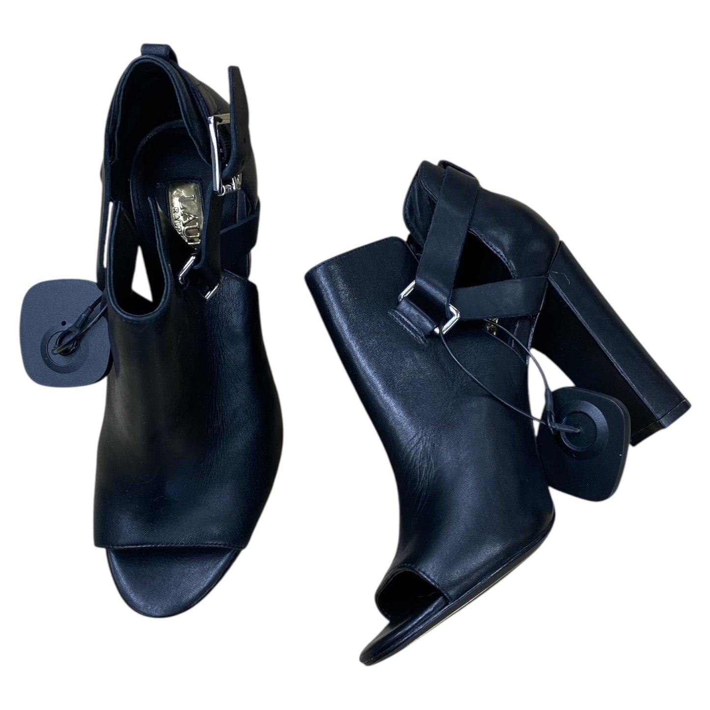 Shoes Heels Block By Lauren By Ralph Lauren In Black, Size:7