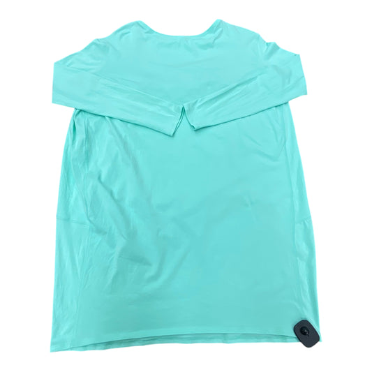 Tunic Ls By Lululemon In Teal, Size:L