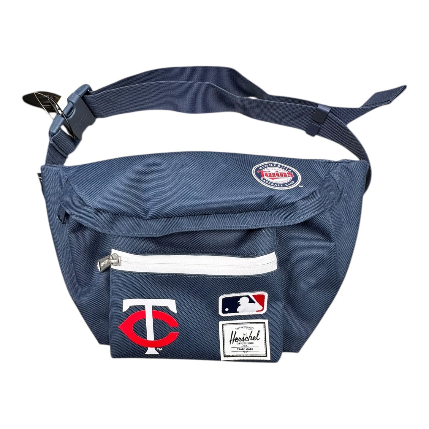 Belt Bag By Herschel In Blue & Red & White, Size:Large