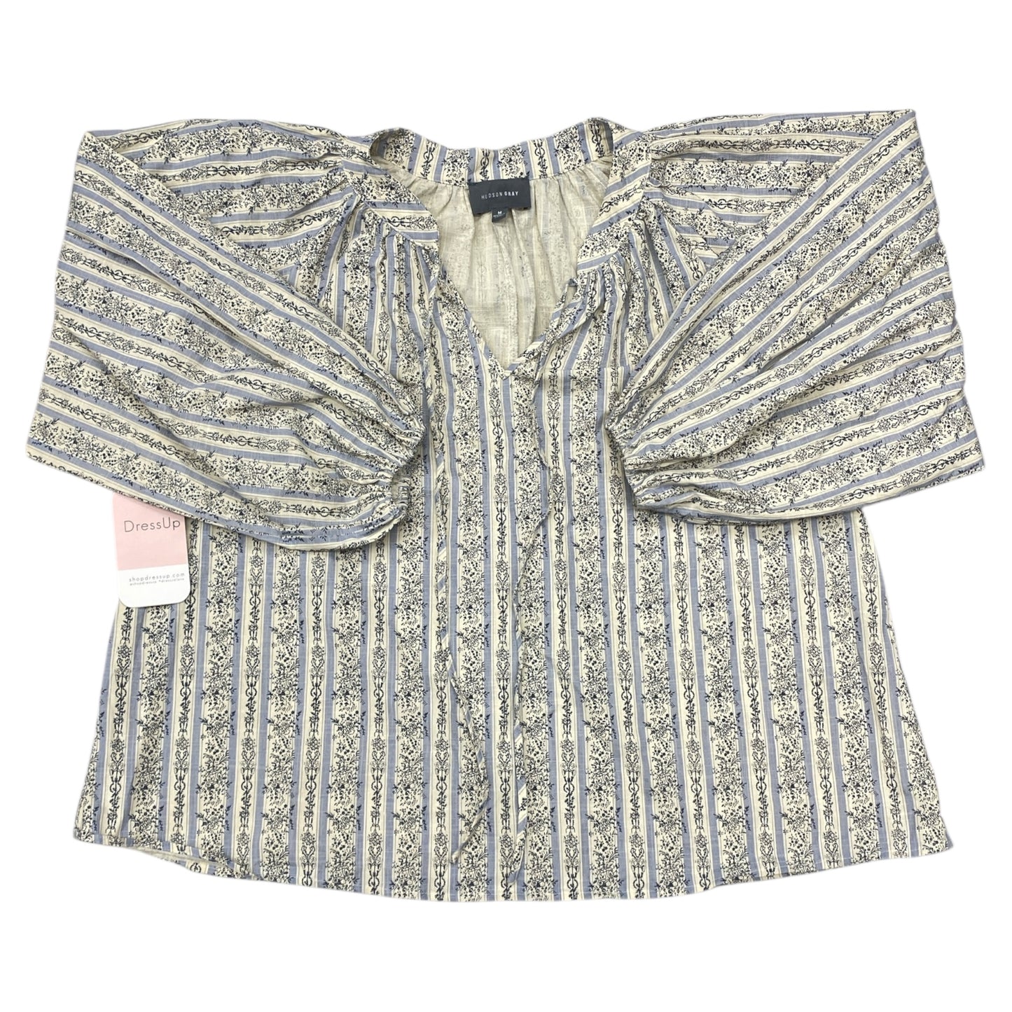 Top Ls By Cmc In Striped Pattern, Size:M