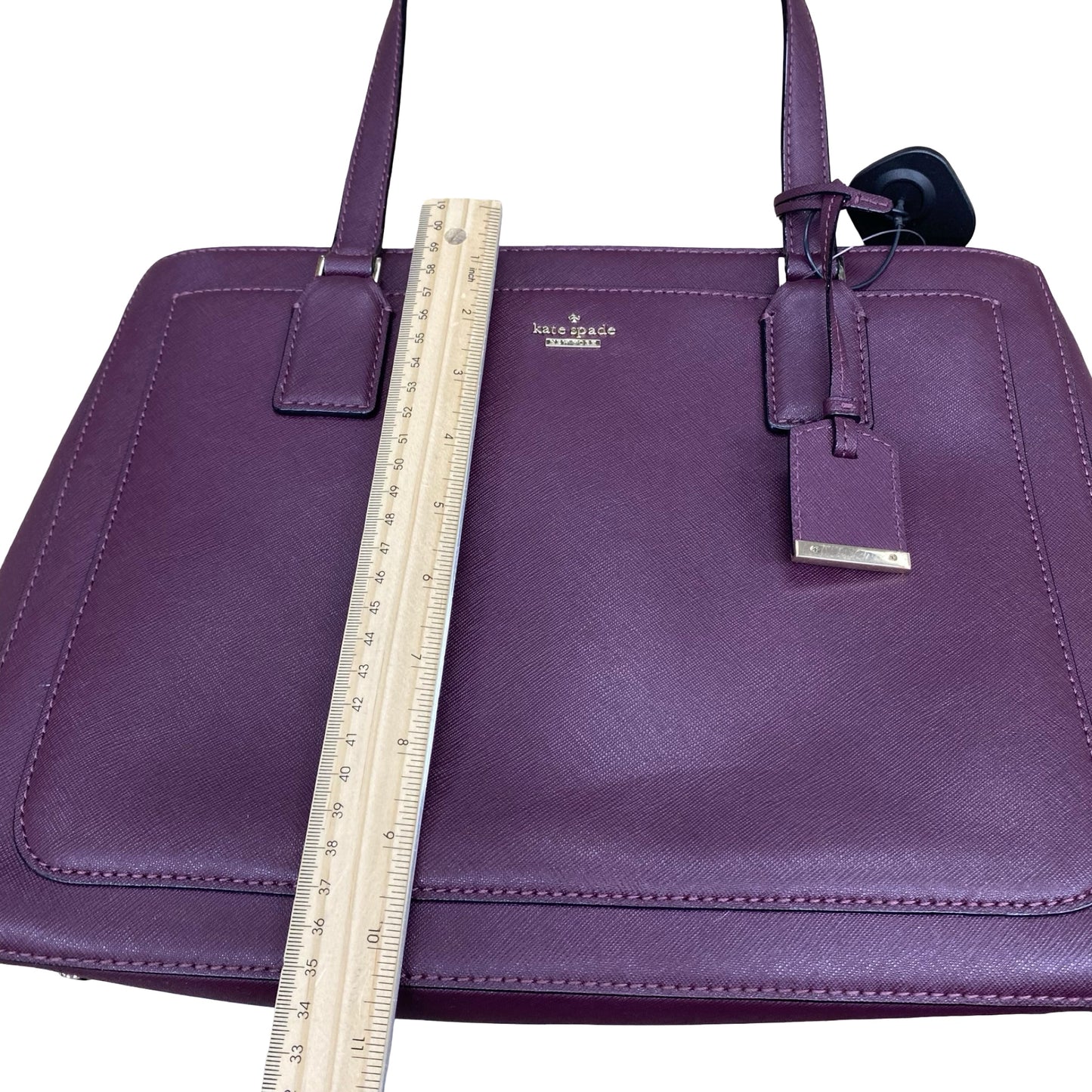 Handbag Designer By Kate Spade In Purple, Size:Medium