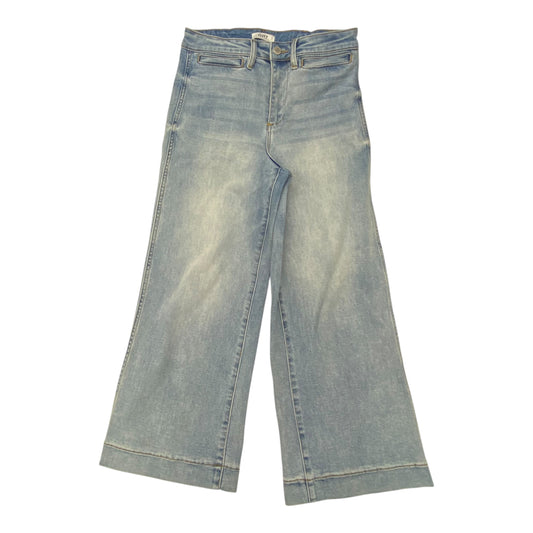 Jeans Wide Leg By Cmc In Blue Denim, Size:6