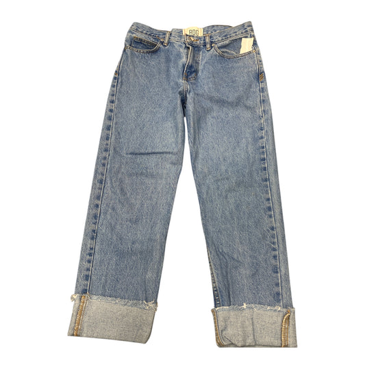Jeans Cropped By Bdg In Blue Denim, Size:10
