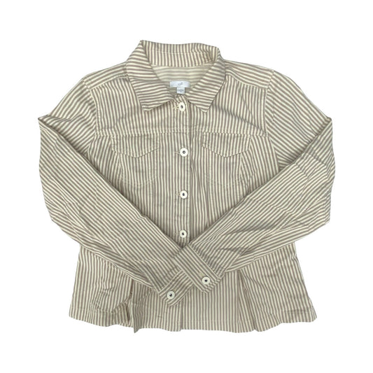 Blazer By J. Jill In Striped Pattern, Size:Xs