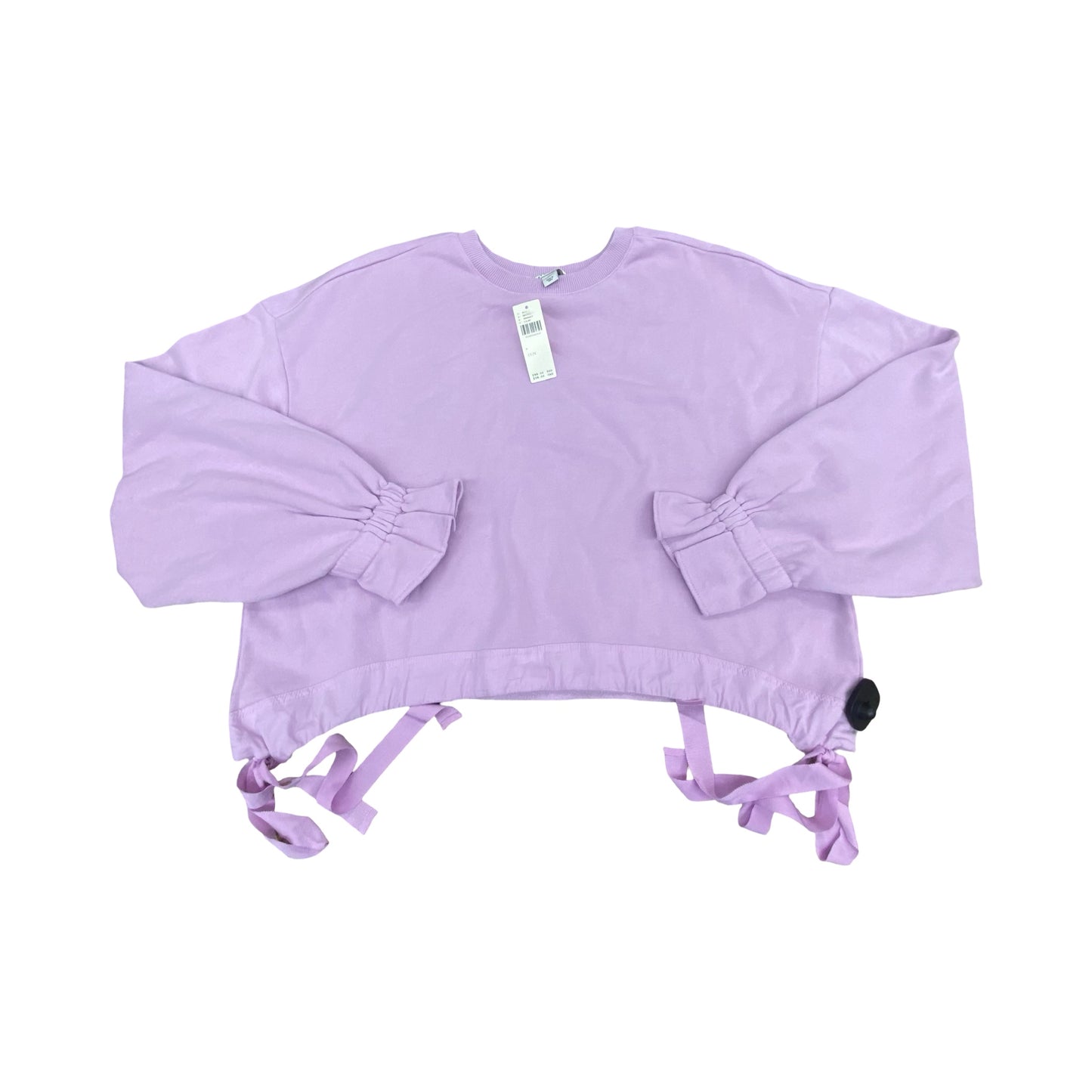 Sweatshirt Crewneck By Maeve In Purple, Size:M