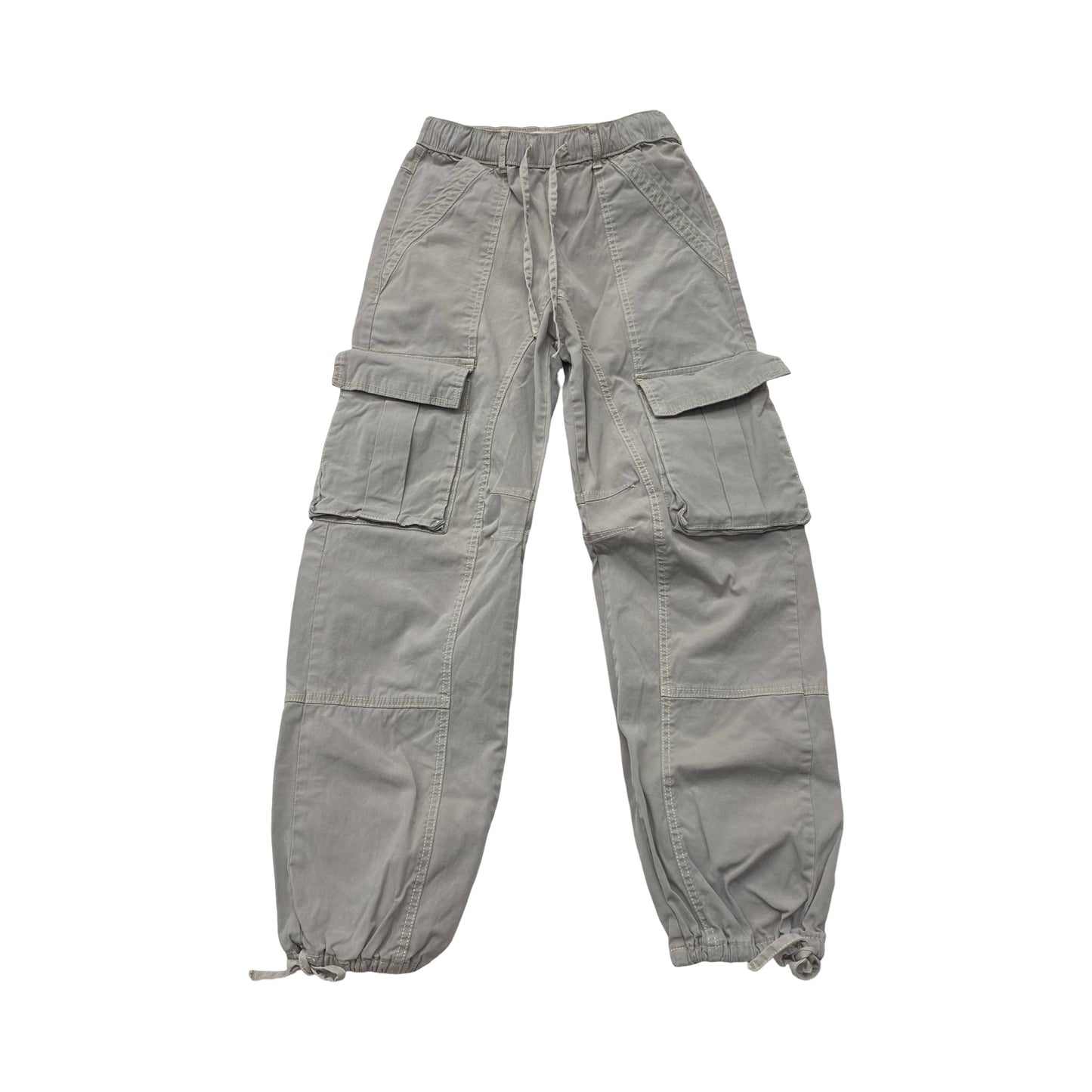 Pants Cargo & Utility By Zara In Grey, Size:0