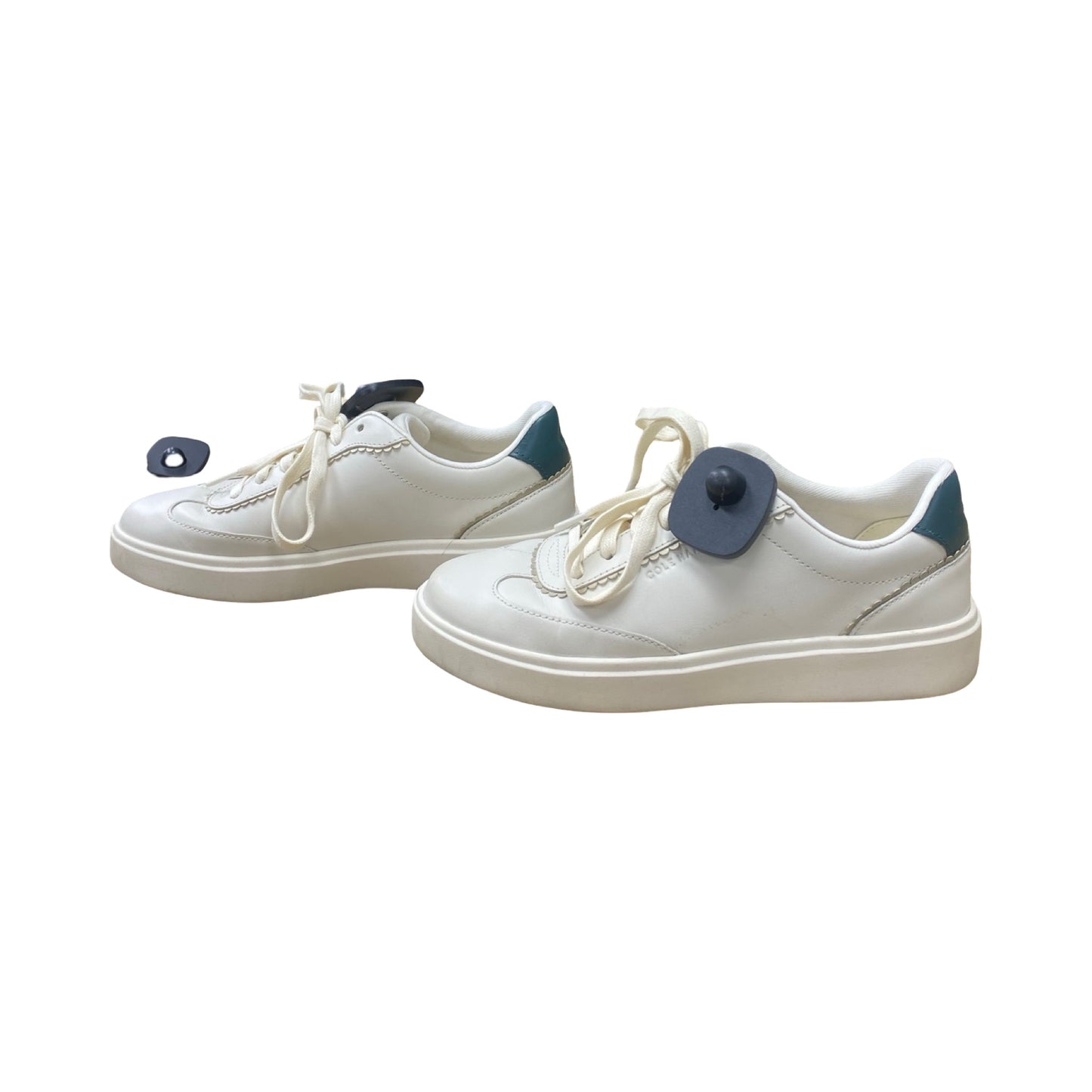 Shoes Sneakers By Cole-Haan In Ivory & Green, Size:7