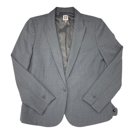 Blazer By Anne Klein In Grey, Size:16