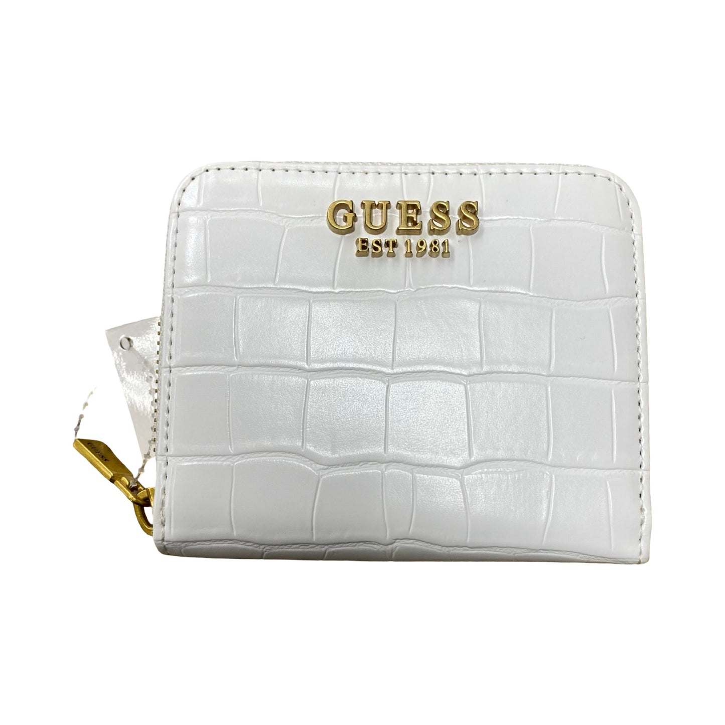 Wallet By Guess In White, Size:Small