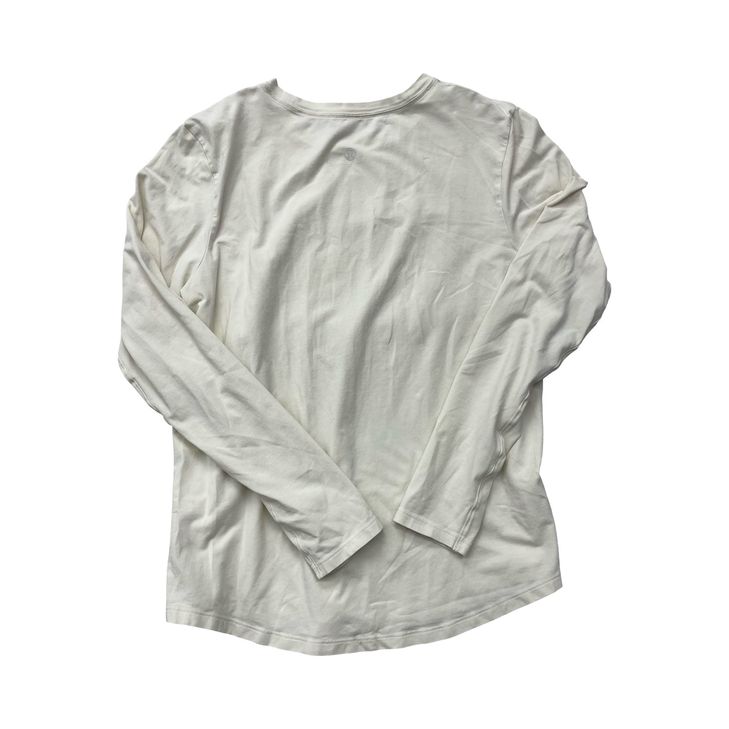 Top Ls Basic By Lululemon In Cream, Size:M