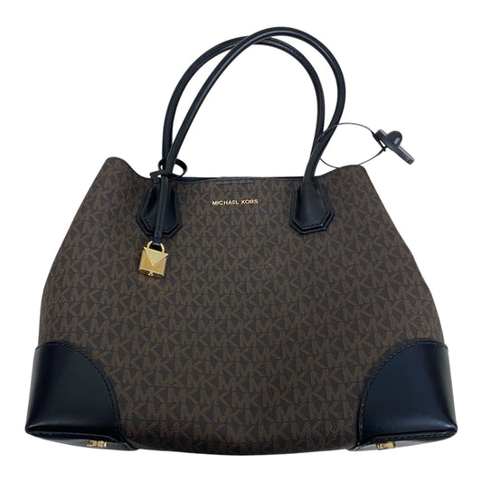 Handbag Designer By Michael Kors In Brown, Size:Large