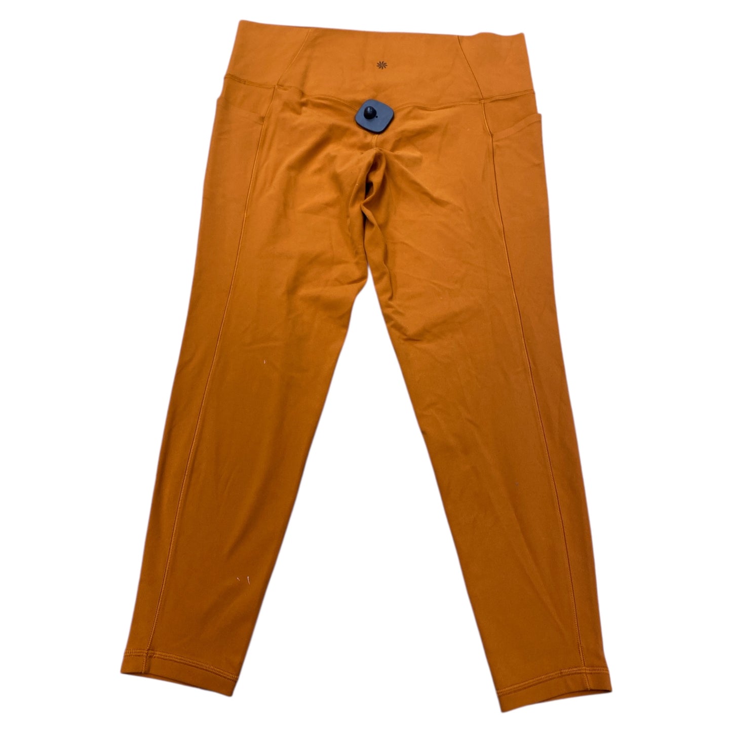 Athletic Leggings By Athleta In Orange, Size:1X